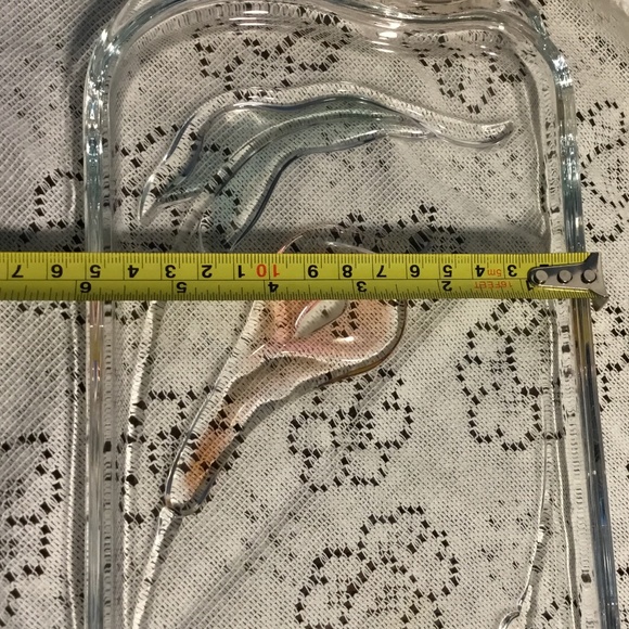 Mikasa Crystal Mayfair Canape Tray Original Walther Glass Vintage - Picture 6 of 8